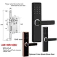 thumbnail image 2 of Clavier Tactile Bluetooth à Empreinte Digitale pour Appartement, Serrure de Porte Intelligente Sans Clé pour Porte d'Entrée, Serrure de Porte pour Porte d'Entrée, Maison Intelligente Intégrée, 2 of 5