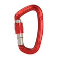 thumbnail image 2 of jinwen Climbing Carabiners CE Certificated 25KN (5620 lbs) High Strength Carabiner Clips Rock/Ice Climbing Rappelling Rescuing Swing Red, 2 of 9