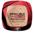 thumbnail image 1 of L'Oréal Paris Infallible 24H Fresh Wear Foundation in a Powder, 1 of 7