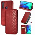 thumbnail image 1 of Case for Motorola Moto G Pro Flip Cover Wallet Flip Cover Magnetic Protective - Red, 1 of 5