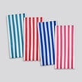 thumbnail image 1 of Serviettes de plage Mainstays à rayures Cabana, lot de 4, multicolores, 1 of 5