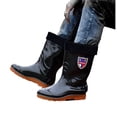 thumbnail image 4 of Handshe Men's Rain Boots – Fashionable Mid-Calf Design with Waterproof Construction for Spring/Summer Workwear & Outdoor Activities,Plus Size, 4 of 6