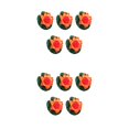 thumbnail image 3 of Wweixi 5pcs/set Artificial Lotus Realistic Appearance Easy To Clean Long-lasting sunset red 2Set, 3 of 6