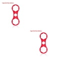 thumbnail image 4 of bedienty Outils de Réparation de Vélo Clé de Fourche avant Alliage d'Aluminium Réparation Retrait Clé Destinée à SUNTOUR XCM/XCR/XCT/RST B Rouge (27mm-28mm) 2Ensemble, 4 of 6