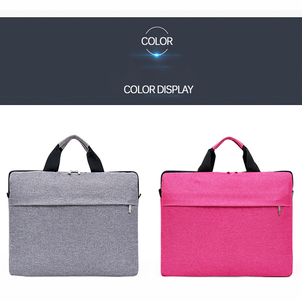 Laptop Bag Multifunctional Notebook Pouch Large Computer Accessories Capacity Zipper Design Case Household Travelling Computer Accessories gray