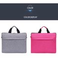 thumbnail image 4 of Laptop Bag Multifunctional Notebook Pouch Notebook Pouch Large Capacity Zipper Design Case Household Travelling Computer Accessories gray, 4 of 8