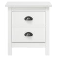 thumbnail image 2 of vidaXL Table de Chevet Table d'Appoint Salon Bureau Bois Massif Pin, 2 of 5