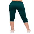 thumbnail image 3 of CHOK Pantalon Cargo Jogger Décontracté Super Doux pour Femmes Noir G, 3 of 6
