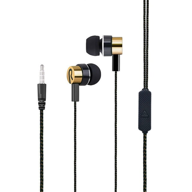 Écouteurs avec Microphone Hi-Fi Stéréo à Isolation Phonique Ergonomiques de Sport