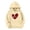 Beige, variant on Milgrthf Valentines Hoodies Sweatshirt for Tween Girl Cute Love Heart Shirts Hooded Pullover Long Sleeve Casual Tops with Pocket Pink 5 Years