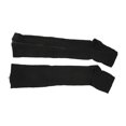 thumbnail image 1 of Compression Stockings, Decompression Open Toe Compression Stockings Zipper Promote Blood Circulation Elastic Leg Slimming Nylon  For Sports For Men Skin Color,Black, 1 of 8