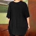 thumbnail image 3 of Plebaso Womens Plus Size Cardigan Short Sleeve Summer Cardigans Open Front Casual Blouses with Pockets, 3 of 7
