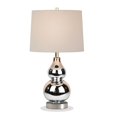 thumbnail image 1 of Henn&amp;Hart TL0045 Luminary Nickel Glass Lamp, One Size, 1 of 8