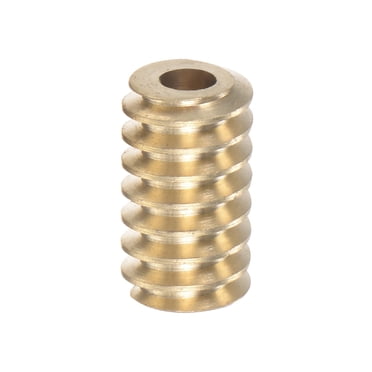 Unique Bargains Gear Shaft Brass 0.5 Modulus 3.15mm Hole Diameter Drive Gear Box for Small Motor