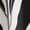 Black Palm Frond, variant on Mainstays Decorative Fabric Shower Curtain with Botanical Designs