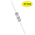 thumbnail image 1 of Unique Bargains 3.9K Ohm 3W ±5% Tolerance Axile Lead Metal Oxide Film Resistor 40 Count, 1 of 1