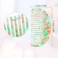 thumbnail image 2 of Unique Bargains 1 Pcs Peigne à Dents Larges Demi-Rond pour Femmes Cheveux Bouclés Épais Ondulés Raides Vert, 2 of 6