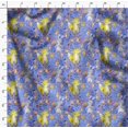 thumbnail image 4 of Soimoi Green Rayon Fabric Tendril & Abstract Print Fabric by the Yard 42 Inch Wide, 4 of 5