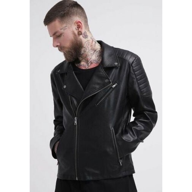 Leather Motorcycle Jacket Black Motorcycle Jacket Mens Leather Riding Jacket Motorcycle Jackets For Men Black Leather Motorcycle Jacket size XXS