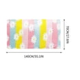 thumbnail image 3 of Meitianfacai Microfiber Beach Towel Super Lightweight Colorful Bath Towel Sandproof Beach Blanket Multi-Purpose Towel For Travel Swimming Pool 28x55 Inch, 3 of 5