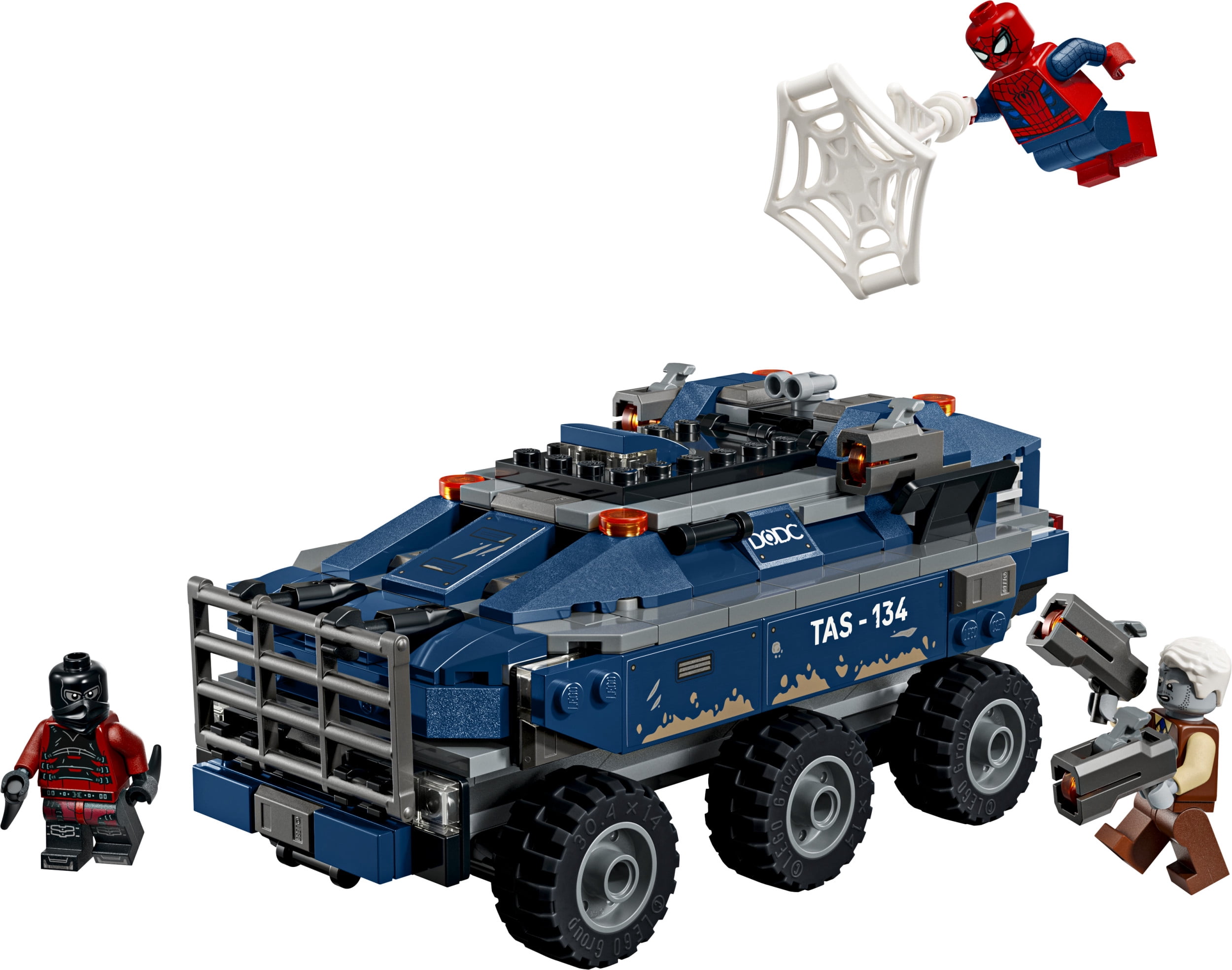 LEGO Marvel La poursuite du fourgon pénitentiaire de Spider-Man 76349