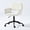 Beige, variante sur Homy Casa Chaise de Gaming pour Filles et Femmes, Chaise Moderne Rembourrée avec Roues Pivotantes à Hauteur Réglable, Suède Brun