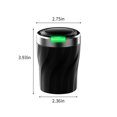 thumbnail image 3 of COFEST Car Ashtray with LED Night Light， Separable Design， Holds 60-80 Cigarettes， Smoke Locking， Automatic Lighting Black, 3 of 8