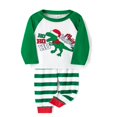 thumbnail image 2 of Ensembles de Pyjamas Assortis pour Famille Pyjamas de Noël Haut Imprimé avec Bas à Carreaux, 2 of 9