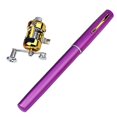 thumbnail image 2 of jinwen 5-section Mini Folding ing Rod Reel Combo Set Pocket Collapsible ing, 2 of 9