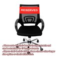 thumbnail image 2 of Aspire 12 Pcs Reserved Chair Bands 5 X 15 Inch, Reserved Chair Covers, Chair Signs for Church, 2 of 5