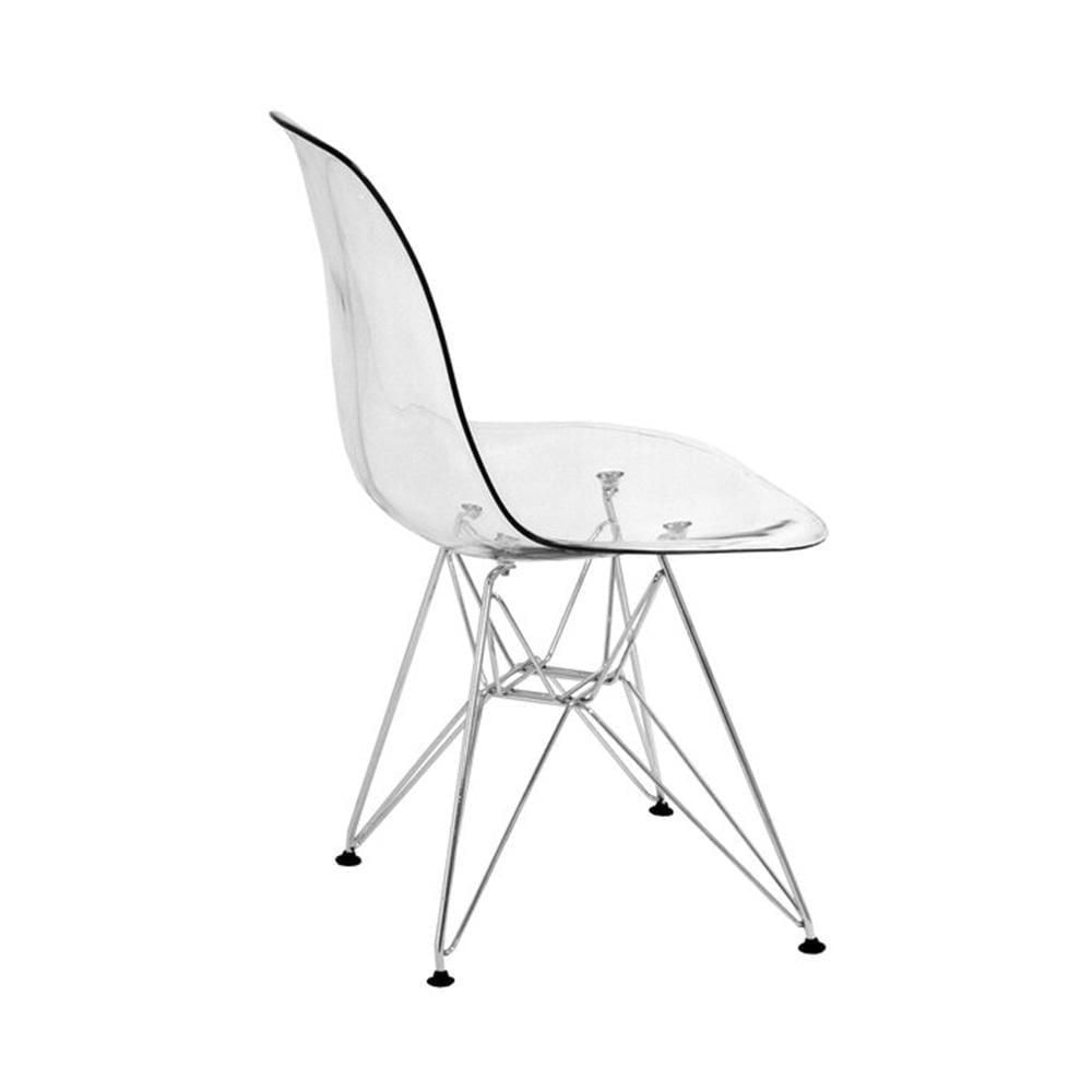Heavenly Collection Chaise en Chrome Clair
