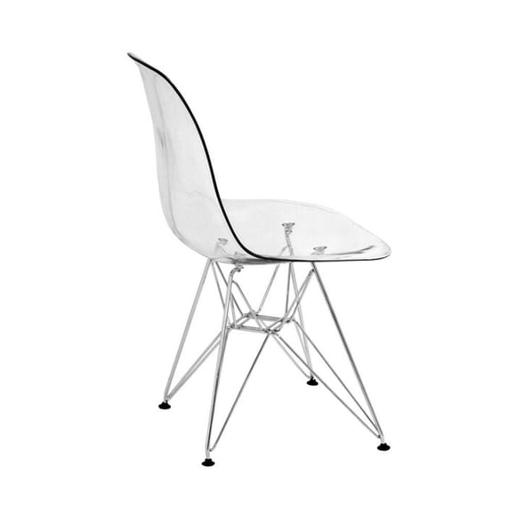 Heavenly Collection Chaise en Chrome Clair