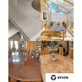 thumbnail image 4 of Byson Protège-Table de Salle à Manger Transparent – Protège-Nappe en PVC pour Table de Salle à Manger, Housse en Vinyle Plastique Imperméable – Transparent, Épais, Nettoyage Facile – 78 x 40 Po – 1,5 mm, 4 of 7