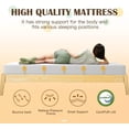 thumbnail image 4 of FDW Full 8 Inch Medium-Firm Memory Foam Mattress, CertiPUR-US Certified, Green Tea Infused, Pressure Relief, 4 of 7