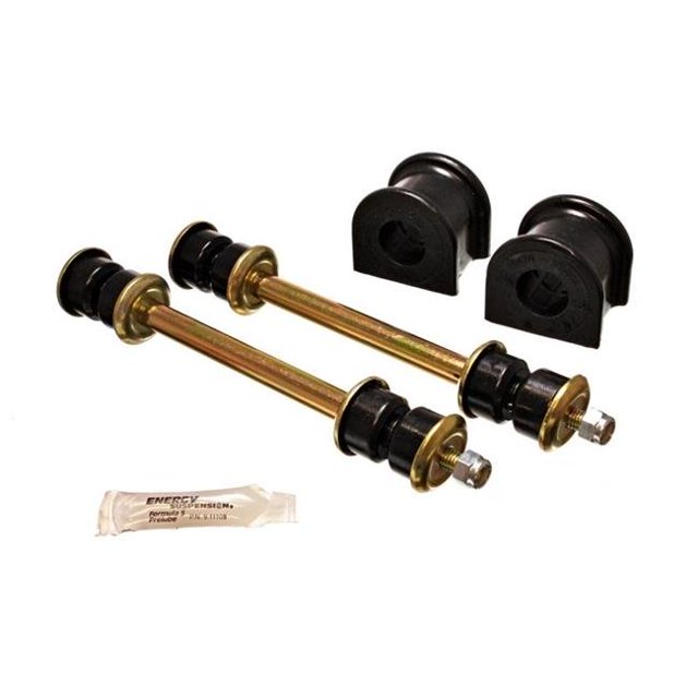 Energy Suspension 4.5156G Ensemble de Bagues de Barre avant 27 mm pour Ford Ranger RWD 2008-2011 - Noir