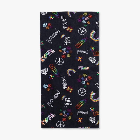 Serviette de plage Mainstays Pride