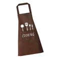 thumbnail image 1 of Household Kitchen Cooking Aprons Apron for Husband Wife Gifts Coffee B 1, 1 of 7