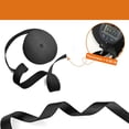 thumbnail image 4 of Buckles Strap 1 Inch: Nylon Webbing Straps 6 Yards, Quick Side Release Plastic Buckles Dual Adjustable 6 Pack, Tri-Glide Slide Clip 12 PCS, Metal D Rings 6 PCS, Heavy Duty, Black, 4 of 6
