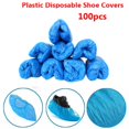 thumbnail image 3 of 100PCS Boot Covers Plastic Disposable Shoe Thick Overshoes Medical Waterproof, 3 of 5