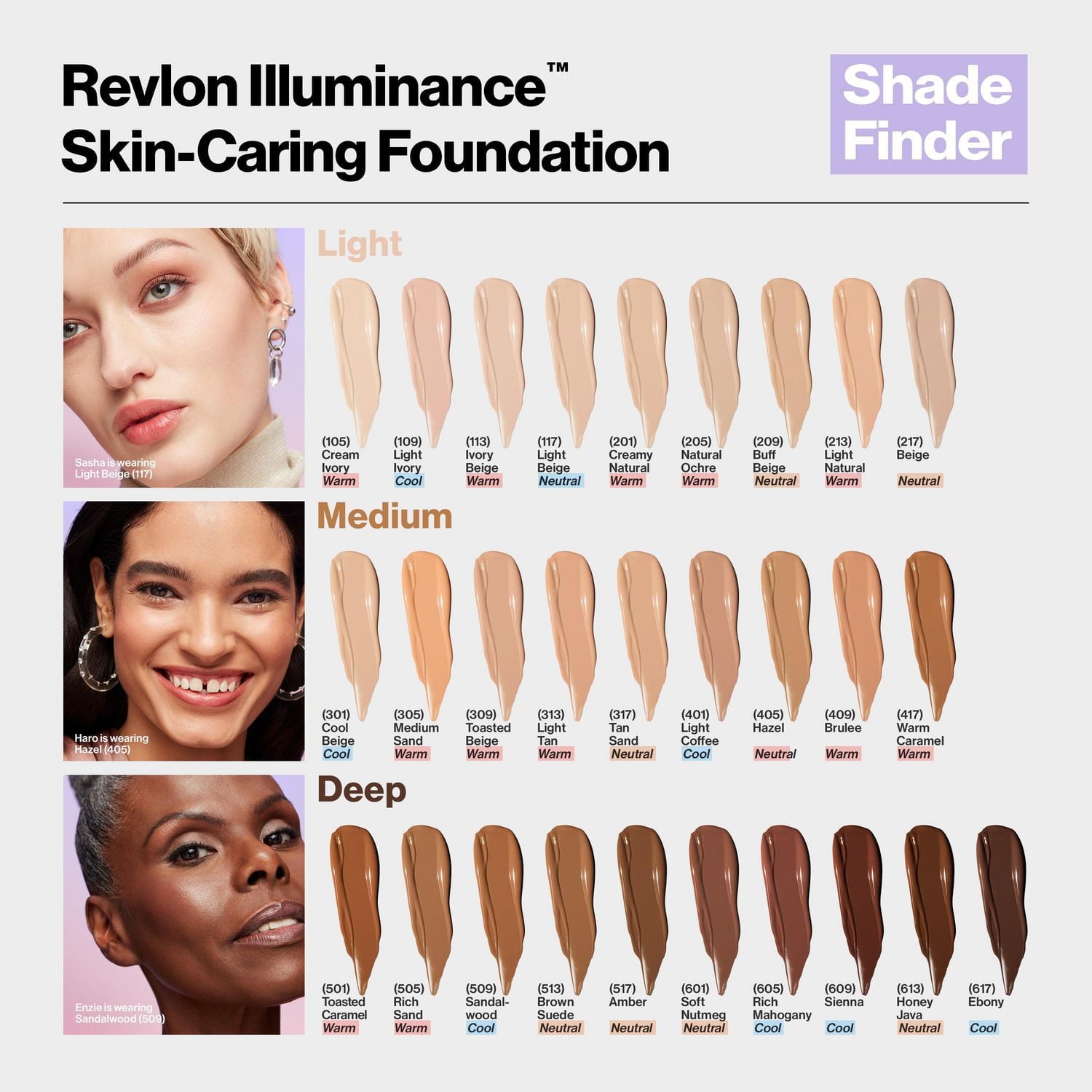 PREMIUM LIQUID FOUNDATION ライトオークル Revlon Illuminance Skin-Caring Liquid Foundation Makeup, Medium