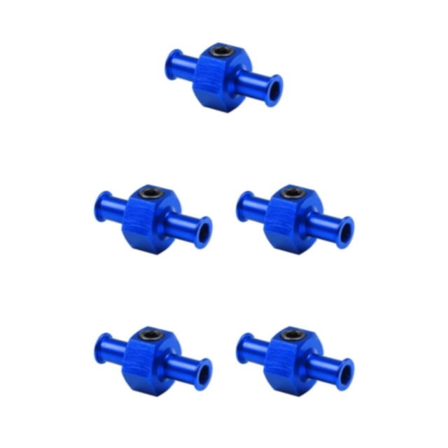 Maytalsory Nitrous Pressure Gauge Adapter Simple And Effective Solution With Seal High Durability Gauge T blue 5Set
