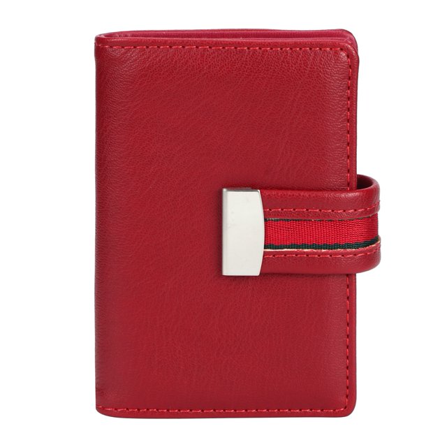 Herwey Mini Portefeuille pour Cartes en Cuir PU pour Femmes
