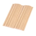 thumbnail image 1 of yuksok 50/100 * Unfinished Wooden Stick Woodworking Craft Rod 20cm 50pcs, 1 of 9