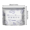 thumbnail image 2 of Sacs de Rangement Alimentaires Réutilisables avec Fond Autoportant pour la Cuisine, Matériau en Papier D\'aluminium, Scellés et Réutilisables, Congelables et pour la Préservation de la Fraîcheur, 10 Pcs, 2 of 3