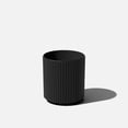 thumbnail image 1 of Veradek Demi Series 12" Plastic-Stone Planter - Black, 1 of 9
