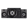 thumbnail image 2 of Subwoofer Speaker, Wired Computer Speakers 3.5mm  Input 2.1 System Mini With RGB Light For PC For Gaming New Black, 2 of 8