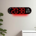 thumbnail image 5 of Chmadoxn Alarm Clock 17.3-inch Living Room Wall Clock With Multifunctional LED Electronic Clock Large Size Alarm Clock Temperature And Humidity Clock alarm clock, 5 of 5