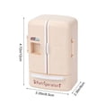 thumbnail image 3 of Miniature Food Toy Simulation Mini Refrigerator Doll House Kitchen Scene Decoration Funny Children's Play Simulation Refrigerator Kitchen Toy, 3 of 7