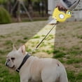 thumbnail image 4 of LED Dog Leash with Waste Bag Dispenser Retractable Reflective Outdoor Walking Leash for Night Visibility Durable ABS Material, 4 of 4