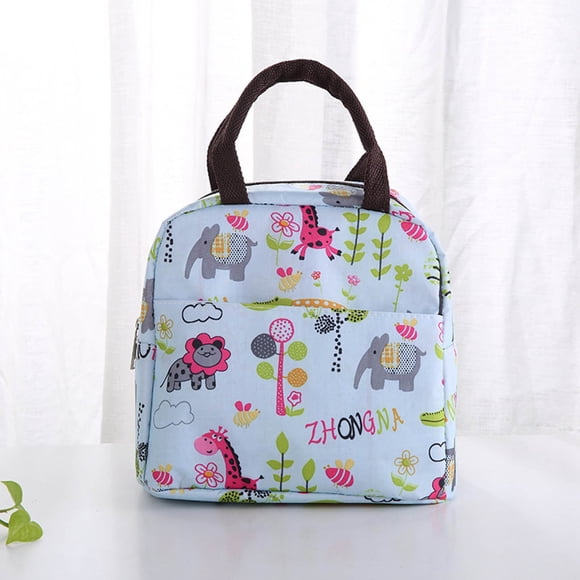 Vente Chaude! Nouveau! Dusknt Sac à Lunch Isolé, Sac à Lunch Isolé Boîte à Lunch pour Femmes Fourre-Tout à Lunch avec Poche avant Sac Isolé Réutilisable Boîte à Lunch pour Femmes Travail pour Hommes Pique-Nique